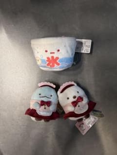 すみっコぐらし ぬいぐるみ マスコット 3点セットのサムネイル