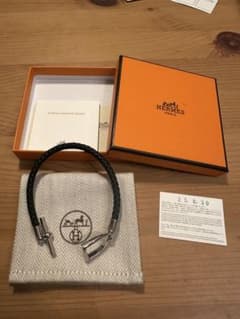 HERMES レザーブレスレット 《エトリエ》 T5 - メルカリ