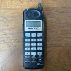 京セラ HP-101 ハンディーホン 携帯電話 本体 バッテリー付 ジャンク PT-101形 KYOCERA POCKET PHS本体 - メルカリ