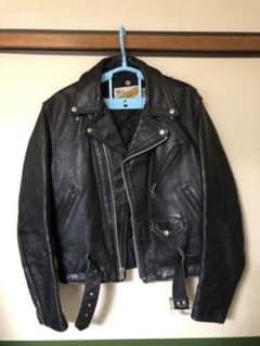 Schott レザー ダブルライダースジャケットのサムネイル