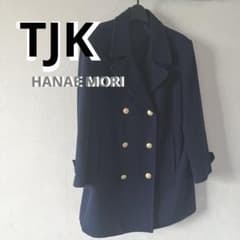 公*o様 森英恵 東京女学館 ネイビー ダブル ピーコート - メルカリ