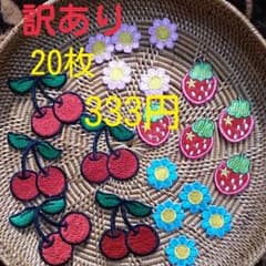 あいりんご様専用★接着簡単♪アイロンワッペンのサムネイル