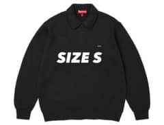 SUPREME Small Box Sweater Polo BLACKのサムネイル