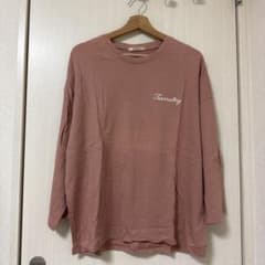 ems excite（エムズエキサイト）長袖Tシャツ ロゴプリント ピンクのサムネイル