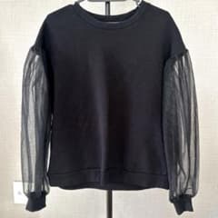H＆M トレーナー パフスリーブ シアーのサムネイル