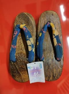 下駄　桐　レトロ　昭和のサムネイル