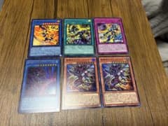 遊戯王　カオスソルジャー　ブラックカオス　他　シークレット　まとめ売り　6枚