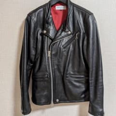 Retro Grade ブラック レザージャケット Mのサムネイル