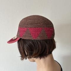 古着 viviennewestwood 麦わら帽子 キャップ ユニセックス