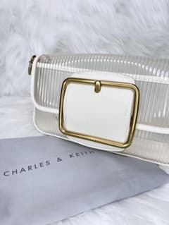 CHARLES & KEITH クリア ハンドバッグのサムネイル
