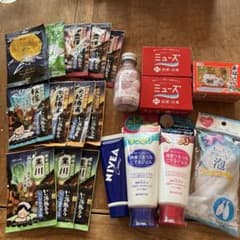 入浴剤　ミューズ　ニベア　角質ケアなどのサムネイル