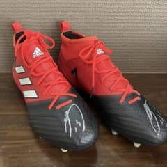 【当選品・当選通知付】清武弘嗣選手 直筆サイン入りスパイク セビージャ時代 当選品・当選通知付】清武弘嗣選手 直筆サイン入りスパイク セビージャ