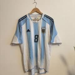 アルゼンチン代表　リケルメ　ユニホーム アルゼンチン代表 8番 リケルメ ユニフォーム - メルカリ