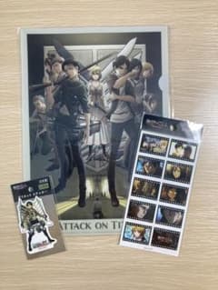 Attack Titan Clear file sticker