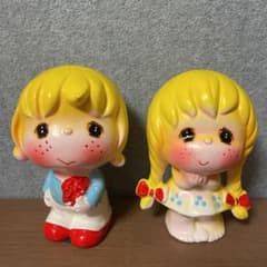 昭和レトロ　貯金箱　2つまとめてのサムネイル
