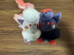 ポケモン 磁石でくっつくペアマスコット にたものどうし ゾロア＆ヒスイゾロア