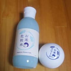 毛穴撫子 お米の化粧水 お米のクリーム セットのサムネイル