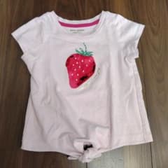 ケイトスペード　110cm　いちご柄Tシャツ　ピンクのサムネイル