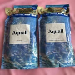 新品Aquall モイスチャーダメージケア トリートメント 詰替 400g 2個のサムネイル