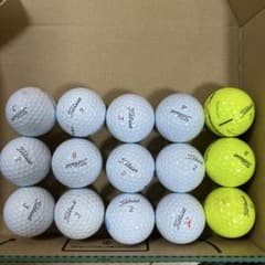 ロストボール　タイトリストprov1 pro v1x　15球のサムネイル