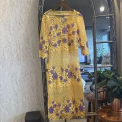 花柄刺繍レースワンピースのサムネイル