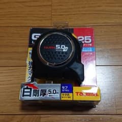 新品 未使用 タジマ スケール セフ G7ロック マグ爪 5.0m 25㎜幅のサムネイル