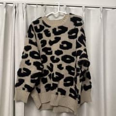 one wayレオパード柄 ニット セーターのサムネイル