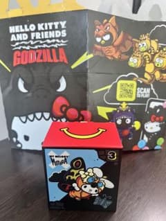 【アメリカ限定】マイメロ×モスラ マクドナルド ハッピーセットのサムネイル