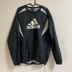 adidas  ピステ ナイロン プルオーバー 黒のサムネイル