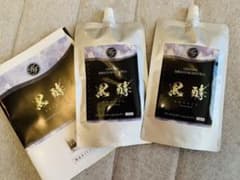 黒酵プレミアムクリームシャンプー　白髪用　黒　2パックのサムネイル