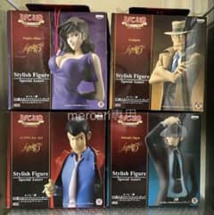 ルパン三世 スタイリッシュフィギュア スペシャルアソート 全4種 新品未使用 未開封 ルパン三世 DXスタイリッシュフィギュア〜スペシャルアソート
