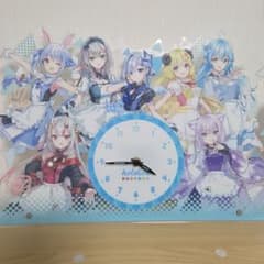 ホロライブ アクリル時計 集合デザインのサムネイル