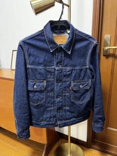 Levi's デニムジャケット Sサイズ　濃紺　セカンド　TYPE II Levi's デニムジャケット Sサイズ 濃紺 セカンド TYPE II - メルカリ
