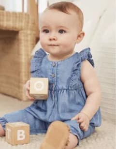 値下げ【新品】70ネクストベビー　NEXT baby ロンパースのサムネイル