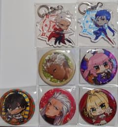 Fate アクリルキーホルダー 缶バッジ セット - メルカリ