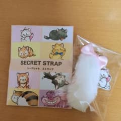 SECRET STRAP 猫キャラクター ストラップ（マリー）のサムネイル