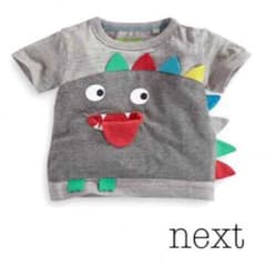 ネクスト 顔Tシャツ 80のサムネイル