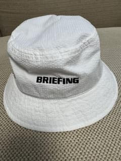 BRIEFING バケットハット　ホワイト