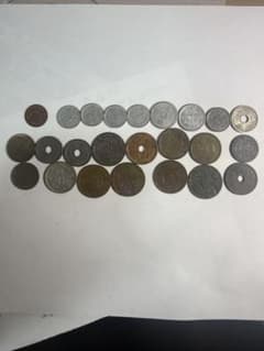 日本旧貨幣コレクション 24枚 まとめ売り - メルカリ