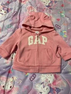 GAP Hooded Sweatshirt, 3-6 Months, Pink