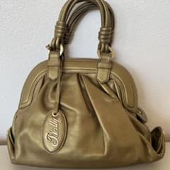 Bally ゴールド レザー ハンドバッグのサムネイル