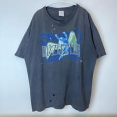 90s LED ZEPPELIN レッドツェッペリン グレー Tシャツ T34m - メルカリ