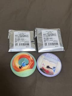 パペットスンスン クッション缶バッジ 2種セットのサムネイル