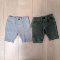 BREEZE ハーフパンツ 2枚セット 90cmのサムネイル