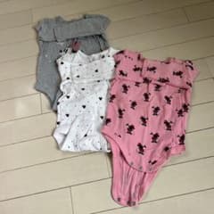 GAP Disney baby ミニー・マウスロンパース3点セットのサムネイル