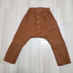 【がちゃぴんさん専用】minau　ミナウ　コーデュロイサルエルパンツパンツのサムネイル