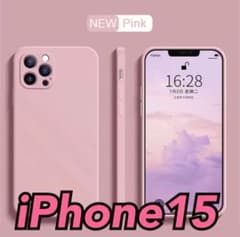 新品未使用　iPhone15 iPhoneケース　ピンクのサムネイル