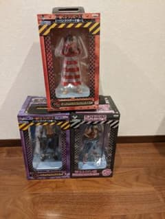 ワンピース　ルフィ、スモーカー、たしぎ　フィギュアセットのサムネイル
