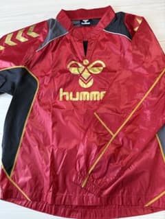 hummel 赤金 長袖ピステ ハーフジップのサムネイル
