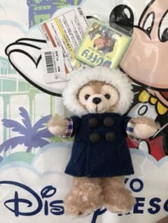 ダッフィー ぬいぐるみバッジ 冬のサムネイル